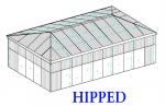 hipped pool enclosure shape